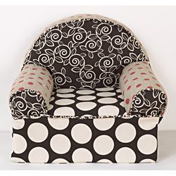 Cotton Tale Raspberry Dot Babys 1st Chair