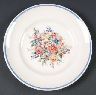 Ralph Lauren DylanS Grove Salad Plate, Fine China Dinnerware   Floral Center, F