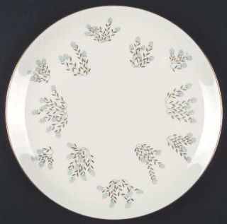 Castleton (USA) Cellini Dinner Plate, Fine China Dinnerware   Small Blue Flowers