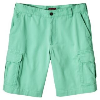 Merona Mens Cargo Shorts   Turquoise 32