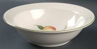 Noritake Paradise 9 Round Vegetable Bowl, Fine China Dinnerware   Peaches & Ber