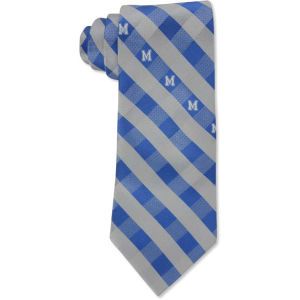 Memphis Tigers Eagles Wings Polyester Checked Tie