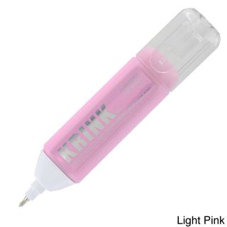 Krink K 12 Compact Permanent Paint Marker (Purple, orange, red, silver, gold, light blue, light green, light pink, blackModel: Krink Compact Marker UploadDimensions: 4 inches long x 1 inch wide x 0.75 inch deepQuantity: One (1) marker )