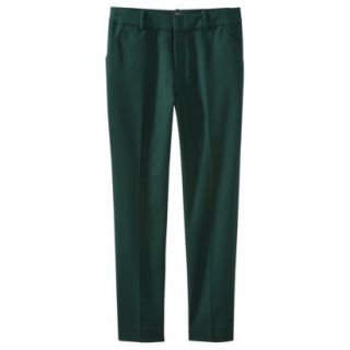 Merona Womens Tailored Ankle Pant (Classic Fit)   Green Marker   12