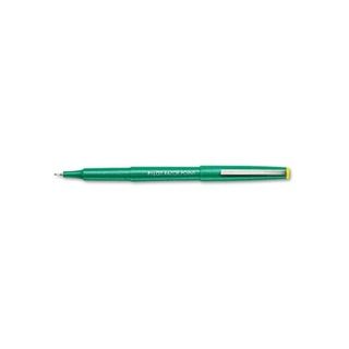 Pilot Razor point Porous Stick Pens With Green Ink (pack Of 12) (GreenQuantity: DozenPocket Clip: YesBox dimensions: 5.5 inches high x 2.438 inches wide x 1 inch deep Model: PIL11010 )