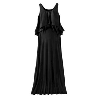 Liz Lange for Target Maternity Sleeveless Maxi Dress   Black M