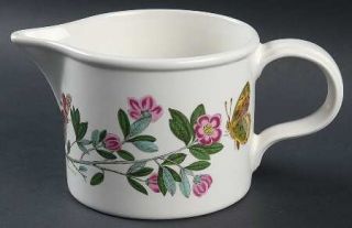 Portmeirion Botanic Garden Drum Shape 16 Oz Gravy Boat/Pitcher, Fine China Dinne