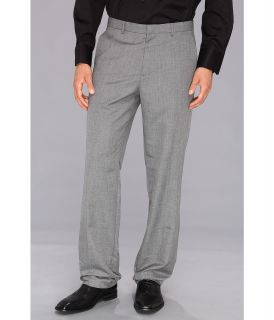 Calvin Klein Poly Viscose Micro Check Pant Mens Casual Pants (Gray)