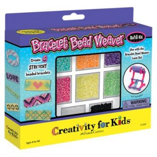 Creativity for Kids Bracelet Bead Weaver Refill Kit