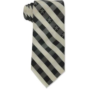 Vanderbilt Commodores Eagles Wings Polyester Checked Tie