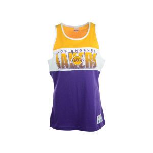Los Angeles Lakers Mitchell and Ness NBA Home Stand Tank