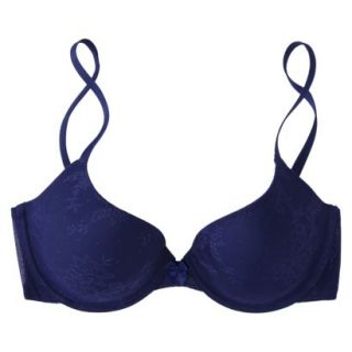 Gilligan & OMalley Womens Favorite Lace Lightly Lined Bra   Oxygen Blue 36C