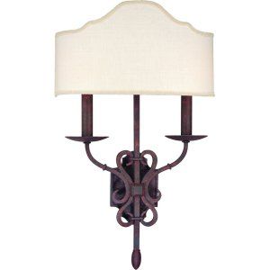 Troy Lighting TRY B2522WI Seville 2 Light Wall Sconce