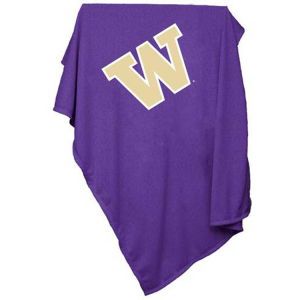 Washington Huskies Logo Chair NCAA Sweatshirt Blanket
