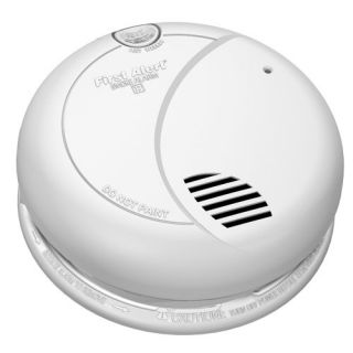 First Alert SA710B Smoke Alarm, 9V Battery Powered amp; Photoelectric