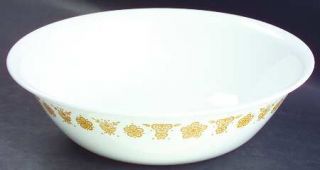 Corning Butterfly Gold 10 Round Vegetable Bowl, Fine China Dinnerware   Corelle