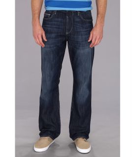 Mavi Jeans Matt Mid Rise Straight Leg in Dark Brushed Kensington Mens Jeans (Blue)