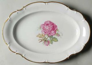 Hutschenreuther Dundee, The 12 Oval Serving Platter, Fine China Dinnerware   Sy