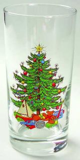 Cuthbertson American Christmas Tree (White) 12 Oz Glassware Tumbler, Fine China
