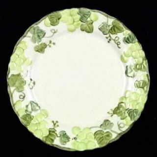 Metlox   Poppytrail   Vernon Grape Arbor Green Dinner Plate, Fine China Dinnerwa