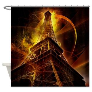 CafePress Eiffel Tower Fantasy Shower Curtain Free Shipping! Use code FREECART at Checkout!