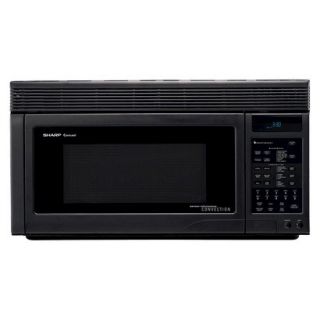 Sharp 1.1 Cu. Ft. 850W Over the Range Convection Microwave   Black