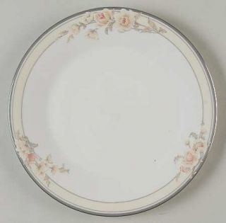 Royal Doulton Fascination Salad Plate, Fine China Dinnerware   Vogue,Gray&Cream