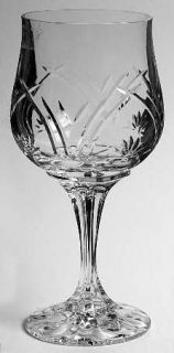 Franciscan Nouvelle Water Goblet   Stem #17708, Cut Arch And Flower