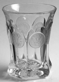 Fostoria Coin Glass Clear Water/Scotch/Soda   Stem #1372, Clear   Old