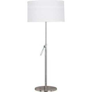 Propel 36 inch Adjustable Brushed Steel Finish Table Lamp