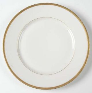 Charles Ahrenfeldt Ahr43 Luncheon Plate, Fine China Dinnerware   Gold Verge, Smo