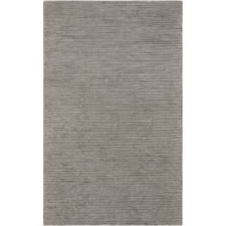 Loomed Two Tone Taupe Elephant Grey Rug (5 X 8)