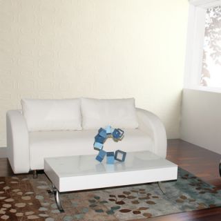 Casabianca Furniture Sleeper Sofa CB/22 XX Color: White Leatherette