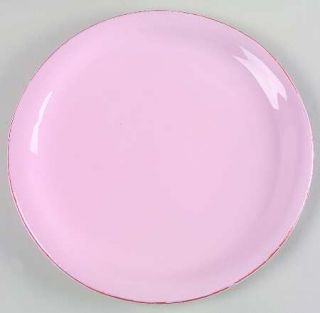 Vietri (Italy) Rosa Dinner Plate, Fine China Dinnerware   All Pink,Rustic Edge,R