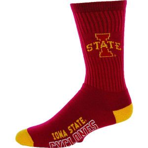 Iowa State Cyclones For Bare Feet Deuce Crew 504 Socks