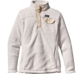 Girls Patagonia Re Tool Snap T®   Raw Linen/White Cross Dye Pullovers