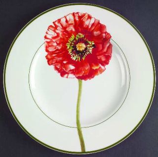 Villeroy & Boch Flora Dinner Plate, Fine China Dinnerware   Multi Flower Motif,