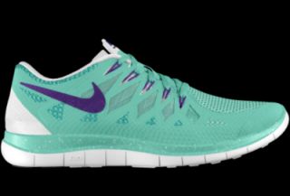 Nike Free 4.0 Hybrid iD Custom (Wide) Womens Running Shoes   Green