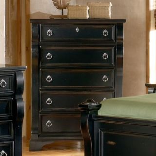 American Woodcrafters Heirloom 5 Drawer Chest Multicolor   2900 150