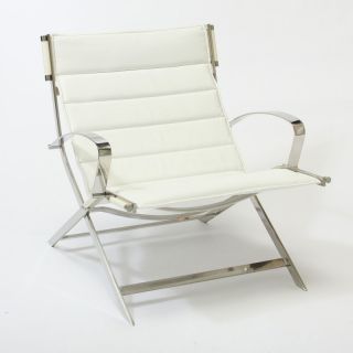 Best Selling Home Decor Furniture LLC Armed Spain Chair   White   258632