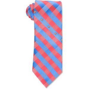 Oklahoma City Thunder Eagles Wings Polyester Checked Tie