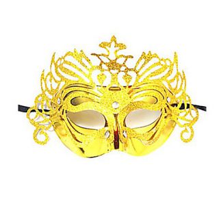 Venice Queen Glitter Golden Womens Carnival Masquerade Party Mask