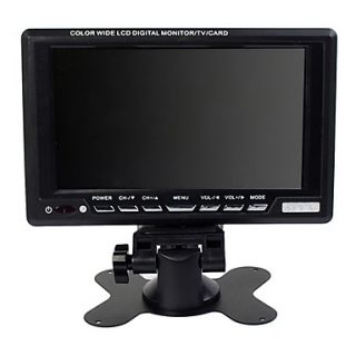 7.8 TFT LCD Digital Car Desktop Monitor VGA TV AV SD