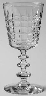 Rock Sharpe Baguette Wine Glass   Stem #2002, Clear   Cut