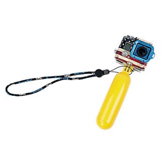 Yellow Bobber Floating Hand Grip for Gopro Camera