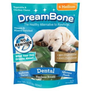 DreamBones Dental Bone Medium 4ct