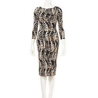 Womens Leopard Printed Dress