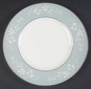 Royal Worcester Bridal Rose Luncheon Plate, Fine China Dinnerware   White Roses