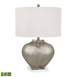Dimond Lighting DMD D2544 LED Edenbridge Oversized Glass Table Lamp with LED Nig