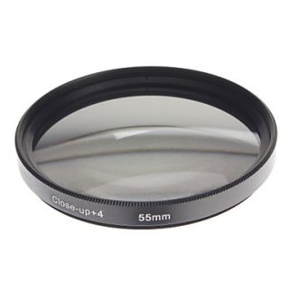 ZOMEI Camera Professional Optical Filters Dight High Definition Close up4 Filter (55mm)